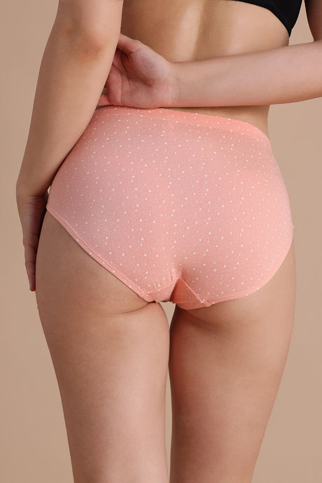 Zivame Medium Rise Full Coverage Hipster Panty (Pack of 3) - Multicolor — image 12